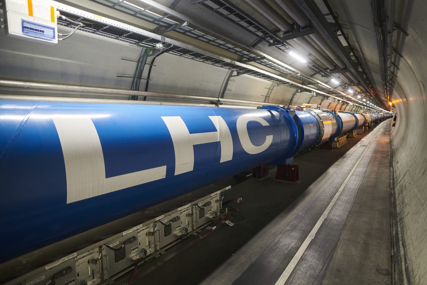 The Large Hadron Collider is dedicated to smashing particles into each other (Image: CERN) 