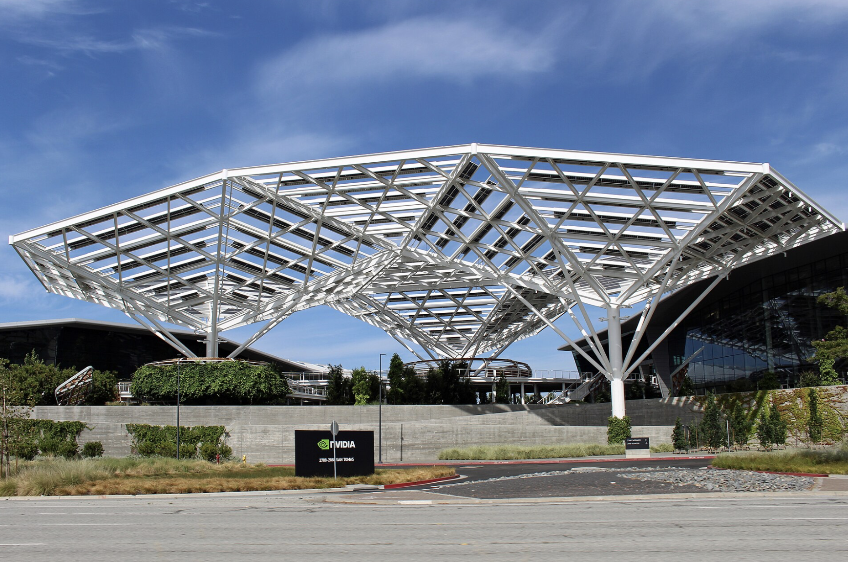 NVIDIA's headquarters in Santa Clara, California (Photo: Coolcaesar, Wikimedia)