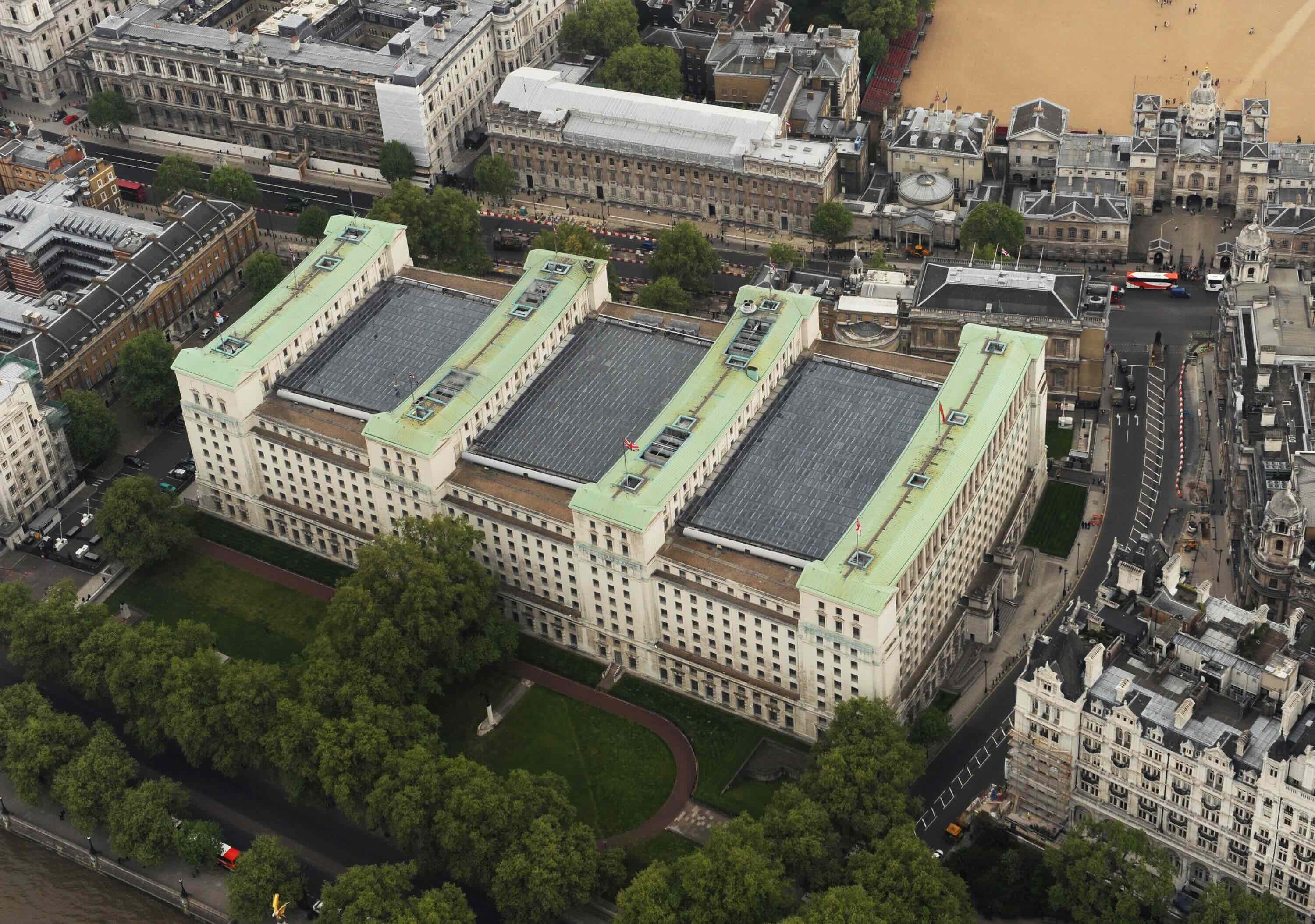 A view of the Ministry of Defence (Image: Sgt Andy Malthouse RAF/ MoD)