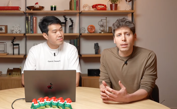 Sam Altman and Mark Chen of OpenAI introduce the new model, o3