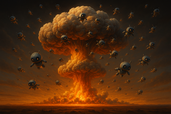 The web was built for humans - but is about to be sorely tested by vast numbers of automonomous bots (Image: ChatGPT)